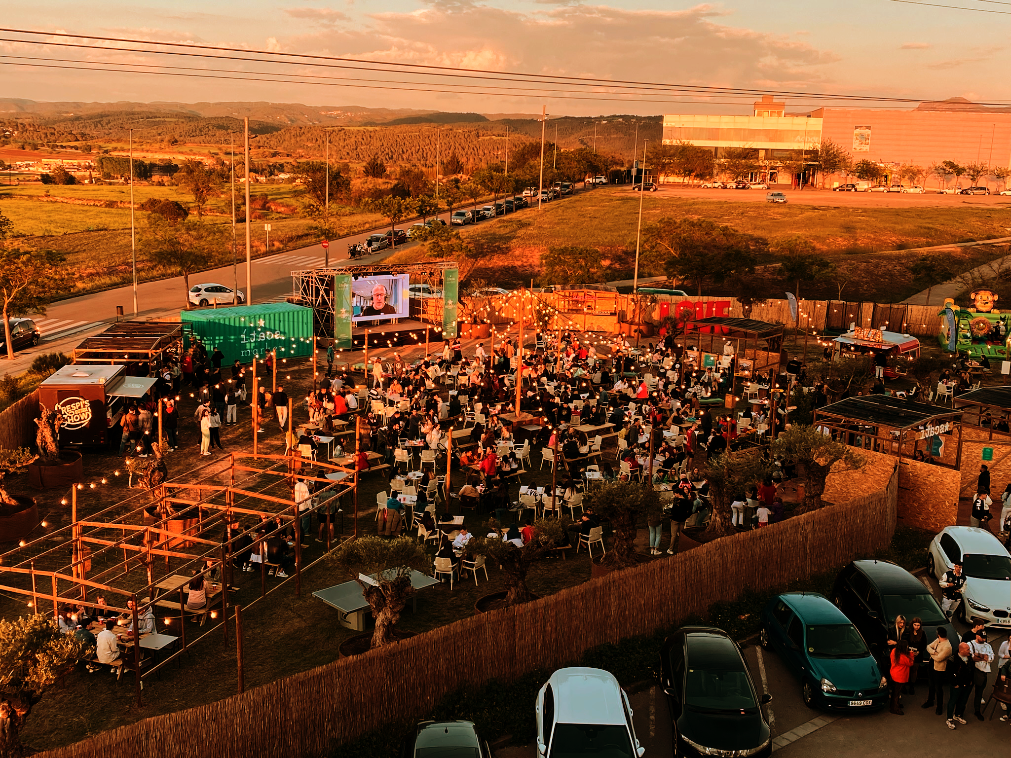 Pantalla LED per exteriors